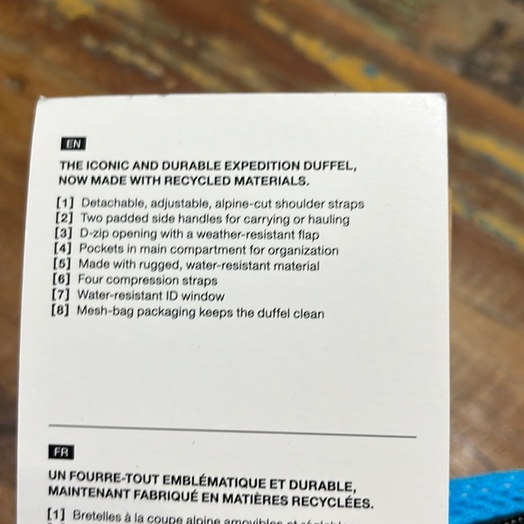 NWT North Face Base Camp Duffel-Medium - Picture 7 of 7